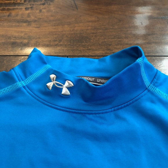 Under Armour fitted coldgear mock long sleeve - Picture 5 of 6